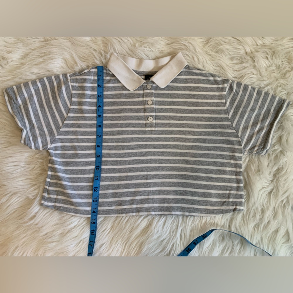 Wild Fable Crop top women’s polo shirt - Picture 3 of 6